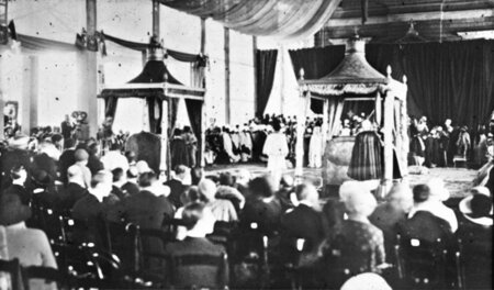 Am 2. November 1930 wurde Haile Selassie in Addis Abeba zum Kais...