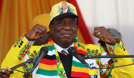 Alter und neuer Präsident Simbabwes: Emmerson Mnangagwa