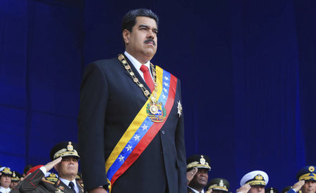 Anschlagsziel rechter Terroristen: Venezuelas Präsident Nicolás ...