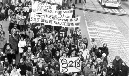 Die Koalition von SPD und FDP beschloss 1974 eine Reform des Par...