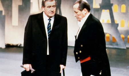 Hans Joachim Kulenkampff (l.) – ein Entertainer mit antimilitari...