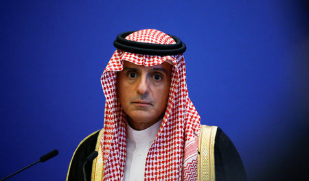 Harter Kurs gegen Kanada: Der saudische Außenminister Adel Al-Ds...