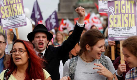 Demonstration für die Entkriminalisierung von Schwangerschaftsab...
