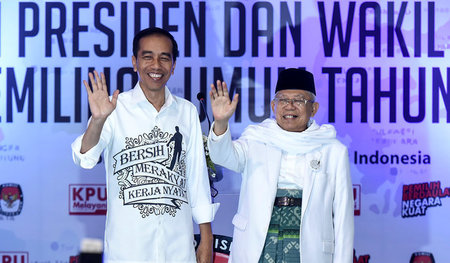Konservatives Bündnis: Indonesiens Präsident Joko Widodo und der...
