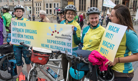 Teilnehmer der Muttour letzten Jahres am 10. Juli 2017 in Bremen Teilnehmer der Muttour letzten Jahres am 10. Juli 2017 in Bremen