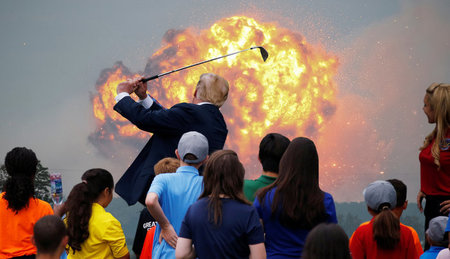 »Wir sind die Schlausten«: Den Übergang vom Golfen zum Krieg bew...