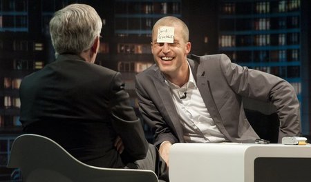 Und danach ab zur Schaumparty: »Stuckrad Late Night!« mit Thilo ... Und danach ab zur Schaumparty: »Stuckrad Late Night!« mit Thilo ...