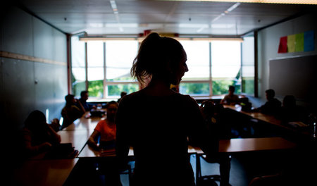 Nach dem Crashkurs vor die Klasse