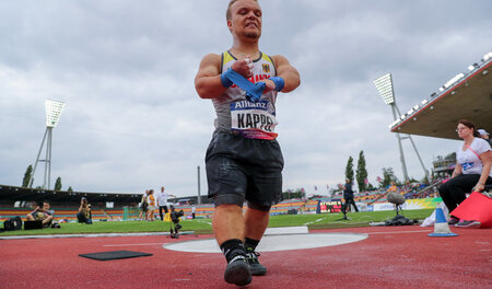 Technisch unsauber: Kugelstoßer Niko Kappel konnte sich nicht fr...