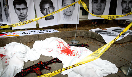 Gedenken in Stuttgart anlässlich des Prozesses gegen ehemalige H...