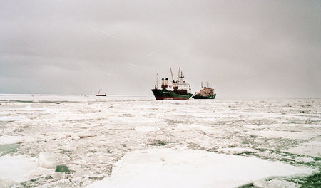 Einst zugefroren, liefern heute Tanker Flüssiggas in den Hafen v...