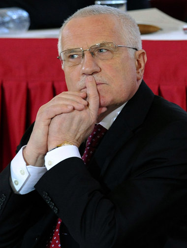 Eine Stimme zu wenig: Präsident Vaclav Klaus