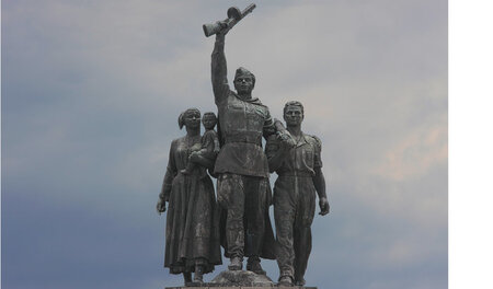 Denkmal der Sowjetarmee in Sofia, Bulgarien. Enthüllt 1954 zum z...