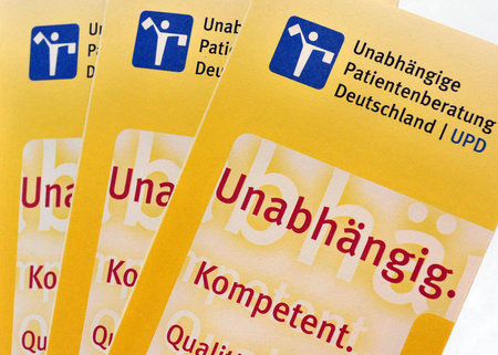 Für ihre künftigen Prospekte muss die Patientenberatung UPD wohl...