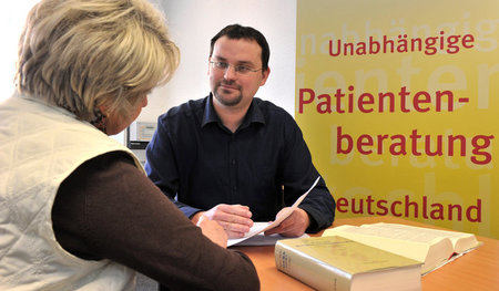Beratungsgespräch der Unabhängigen Patientenberatung Deutschland