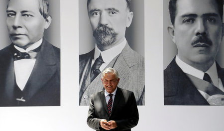 Mexikos designierter Präsident Andrés Manuel López Obrador am 24...