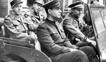 Alliierte fahren durch Wien: »Die vier im Jeep«