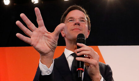 Premier Mark Rutte fordert Spekulanten auf, kräftig zuzulangen Premier Mark Rutte fordert Spekulanten auf, kräftig zuzulangen