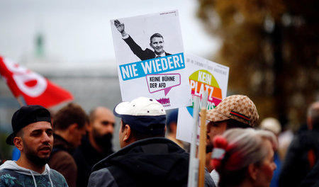 Antifaschistische Demonstration in Chemnitz, 1. September 2018