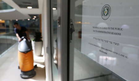 »Aus administrativen Gründen geschlossen«: Paraguays Botschaft i... »Aus administrativen Gründen geschlossen«: Paraguays Botschaft i...