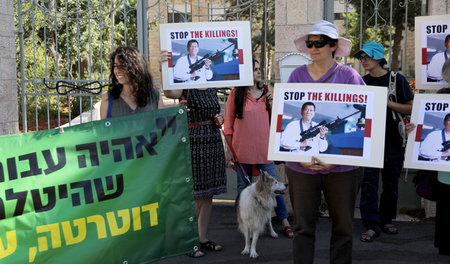 Protest gegen Duterte am Dienstag in Jerusalem Protest gegen Duterte am Dienstag in Jerusalem