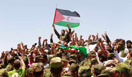 Sahrauische Proteste in Algerien (Juni 2016) Sahrauische Proteste in Algerien (Juni 2016)