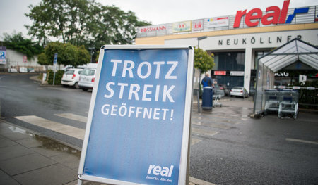 Arbeitsrecht wird bei Real kleingeschrieben (Berlin, 13.7.2018)