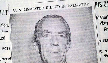 Die israelische Regierung nahm den Mord an Bernadotte zum Anlass...