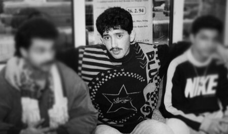Kerem im Jahr 1990: Mit 40 Jahren ist der ehemals legendäre Drog...