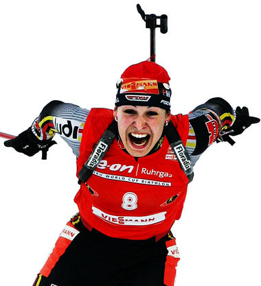 Die Frau für Wertpapiere und Strickgarne: Magdalena Neuner