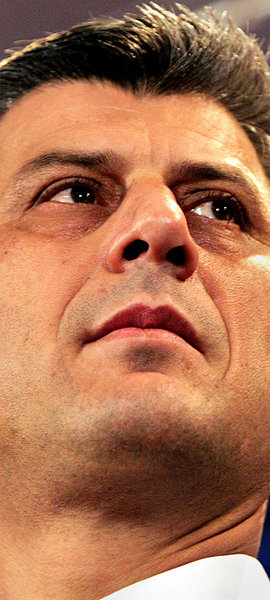 Hashim Thaci nach Verkündung der Unabhängigkeit