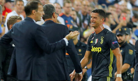 Cristiano Ronaldos erster Platzverweis in seinem 154. Champions-...