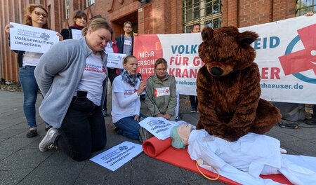 Der Berliner Bär reanimiert die Pflege: Mit Hilfe der Politik kö...