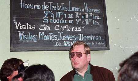 Hartmut Hopp 1999 in der »Colonia Dignidad«