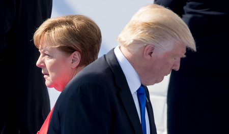 Merkel versus Trump: Neue Runde im transatlantischen Machtkampf