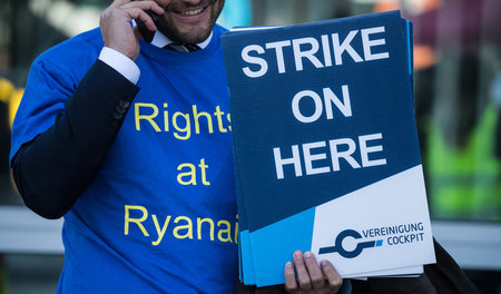 Unternehmer gegen Gewerkschaften: Wer bei Ryanair streikt, riski...