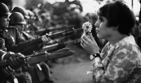 »So nah wie möglich« (Protest gegen den Vietnamkrieg, Washington...