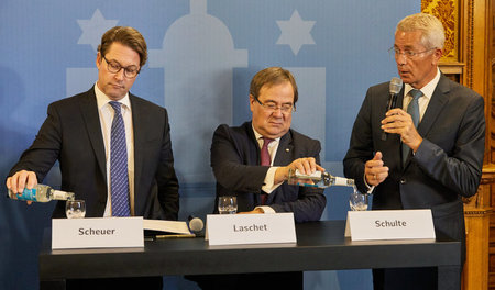 Auf dem Luftfahrtgipfel am Freitag in Hamburg: Der Fraport-Vorst...