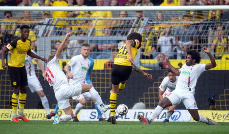 »Der BVB tat einiges« (Torschuss von Axel Witsel)