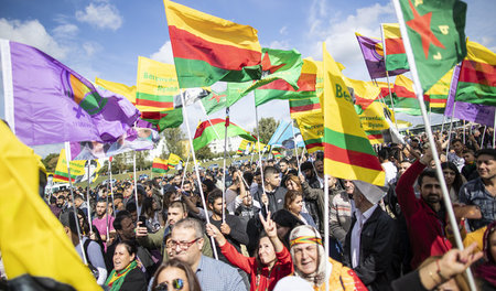 Demonstration in Düsseldorf unter dem Motto »Schluss mit dem Ver...