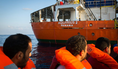 Die Reederei der »Aquarius II« verhandelt derzeit mit weiteren S...