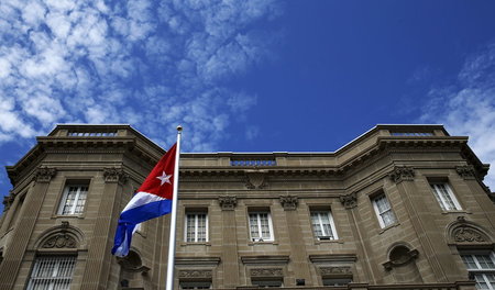 Kubas Vertretung in Washington (20. Juli 2015)