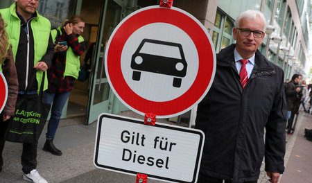 Der Bundesgeschäftsführer der Deutschen Umwelthilfe, Jürgen Resc...