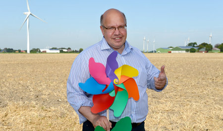 Bundeswirtschaftsminister Peter Altmaier (CDU) spielt gern den U... Bundeswirtschaftsminister Peter Altmaier (CDU) spielt gern den U...