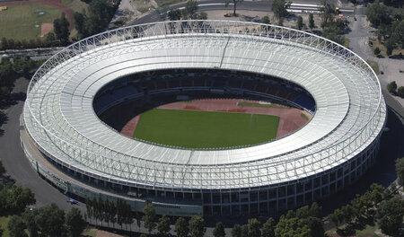Weites Rund: Das derzeitige Ernst-Happel-Stadion zu Wien