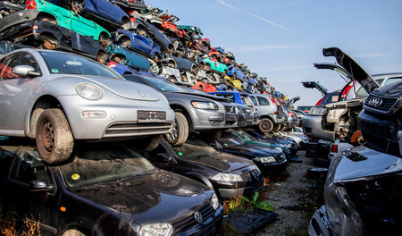 Die Zukunft jedes Automobils: Schrott auf Halde