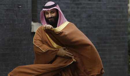 Saudi-Arabiens Kronprinz Mohammed bin Salman gilt als eigentlich...
