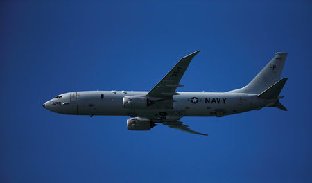 Nahe der US-Basis Rota in Südspanien am 16. September 2017: Eine...