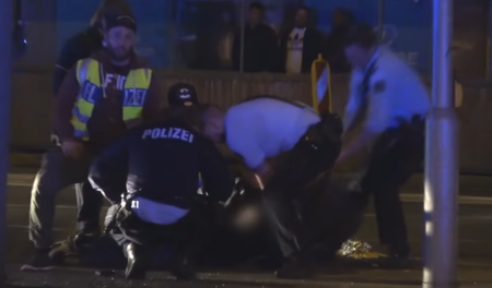 Standbild aus dem Video des Augenzeugen