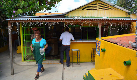Restaurant in Rincon auf der Karibikinsel Bonaire